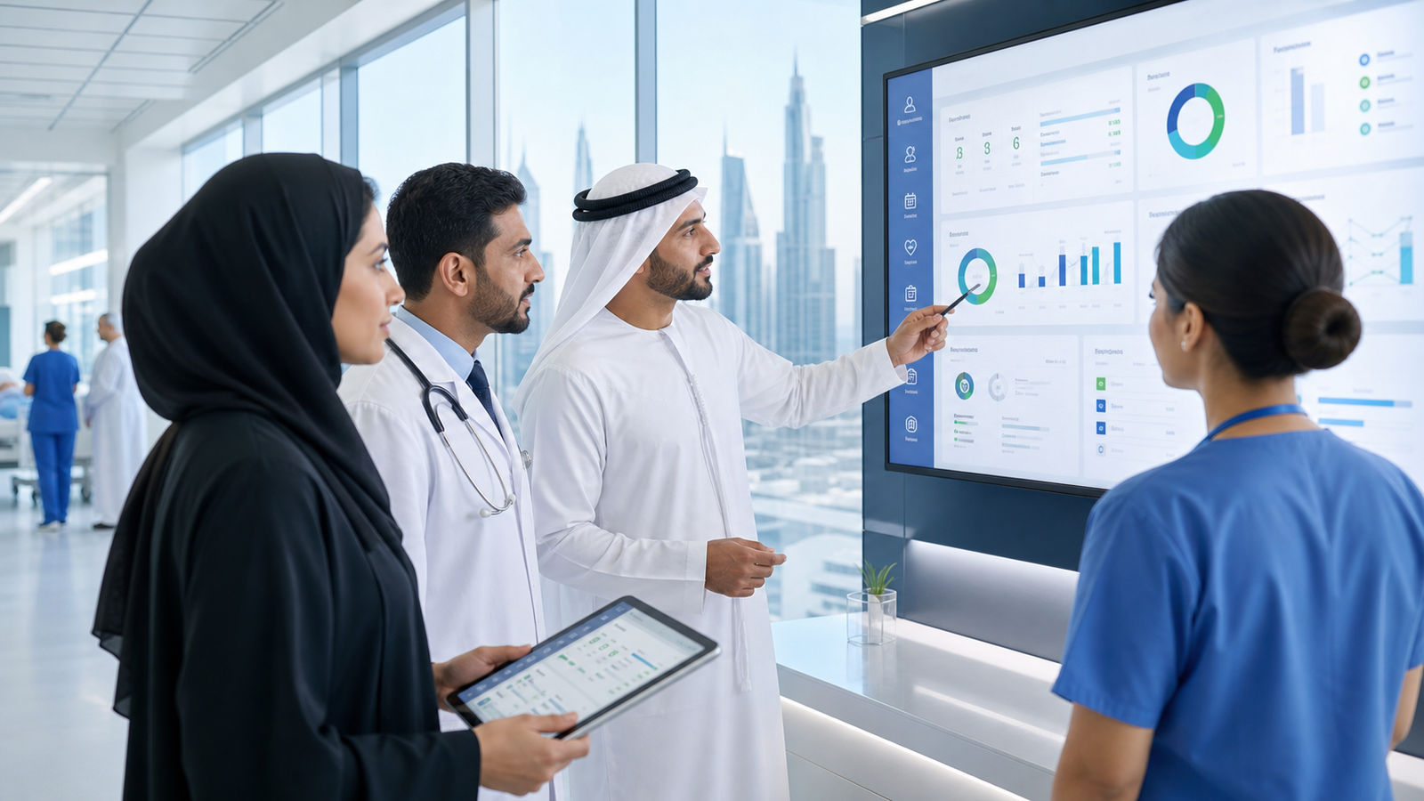 Representative Healthcare project delivery visual for United Arab Emirates