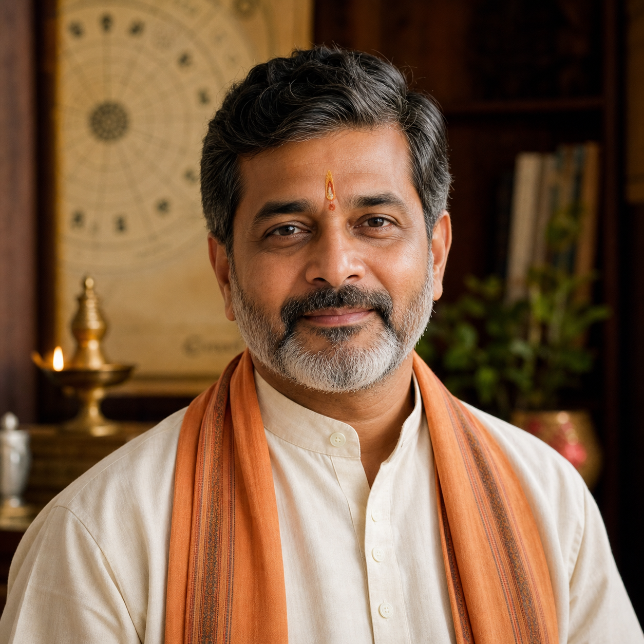 Representative portrait for Vedic astrologer and consultation partner